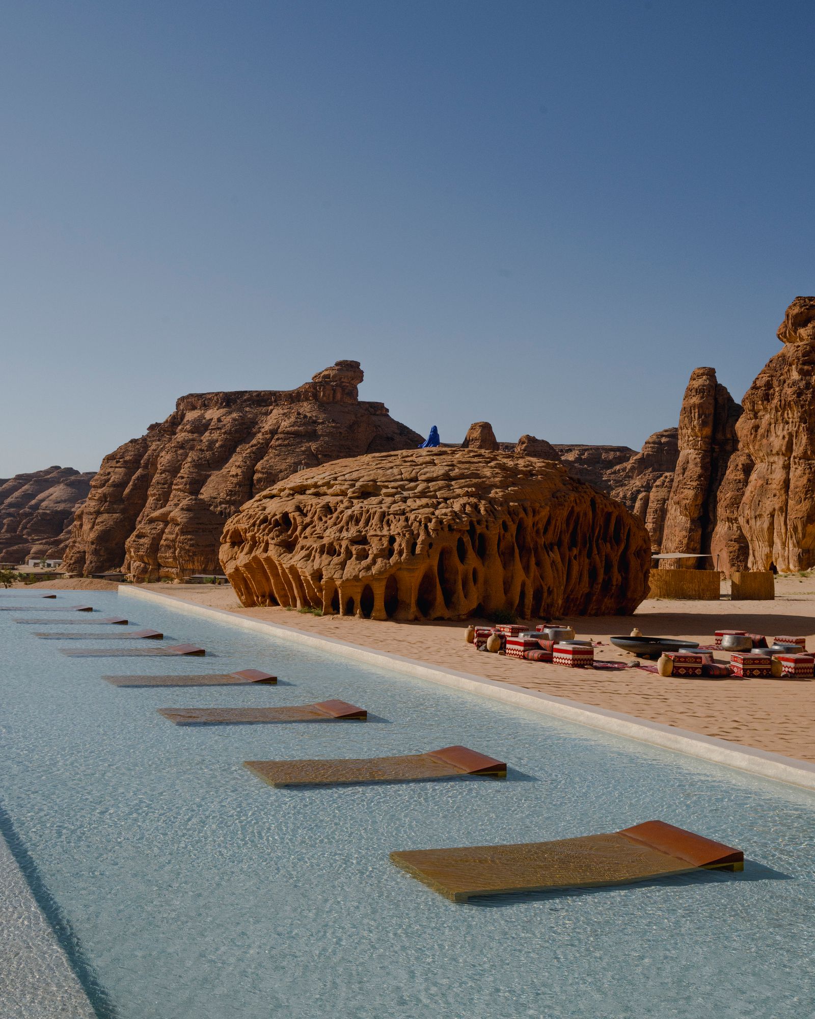 Image may contain Pool Water Swimming Pool Outdoors Nature and Person